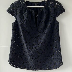 J Crew cap sleeve top